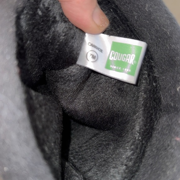 Cougar winter boots snow tall NEW pull on waterproof warm brown copper black - Picture 3 of 6